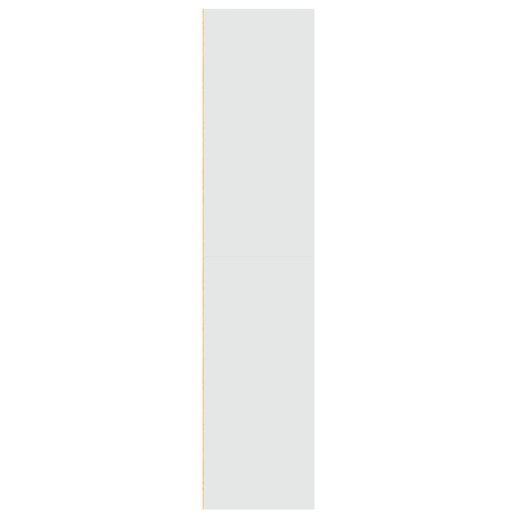 Skříň Highboard Bílá 70 X 41 X 185 Cm Kompozitní Dřevo