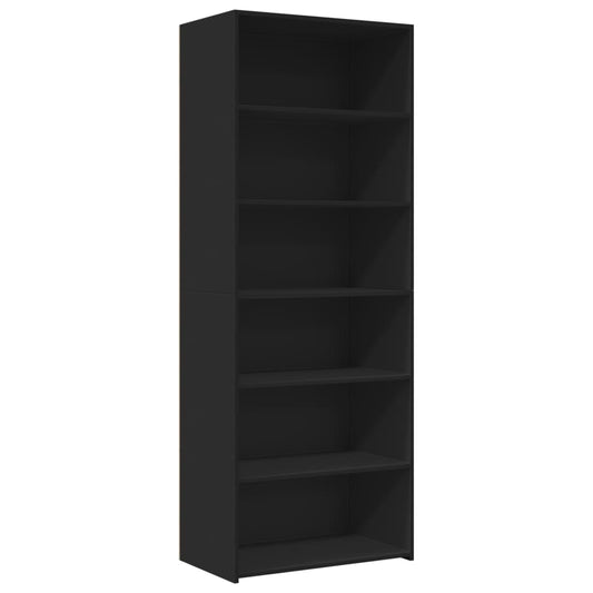 Skříň Highboard Bílá 70 X 41 X 185 Cm Kompozitní Dřevo