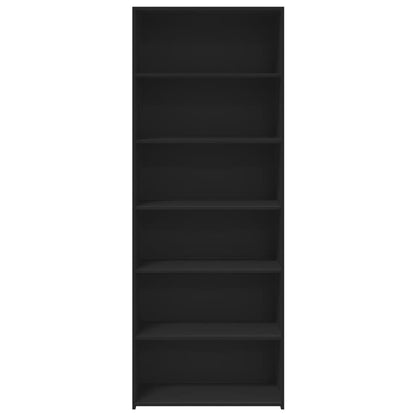 Skříň Highboard Bílá 70 X 41 X 185 Cm Kompozitní Dřevo