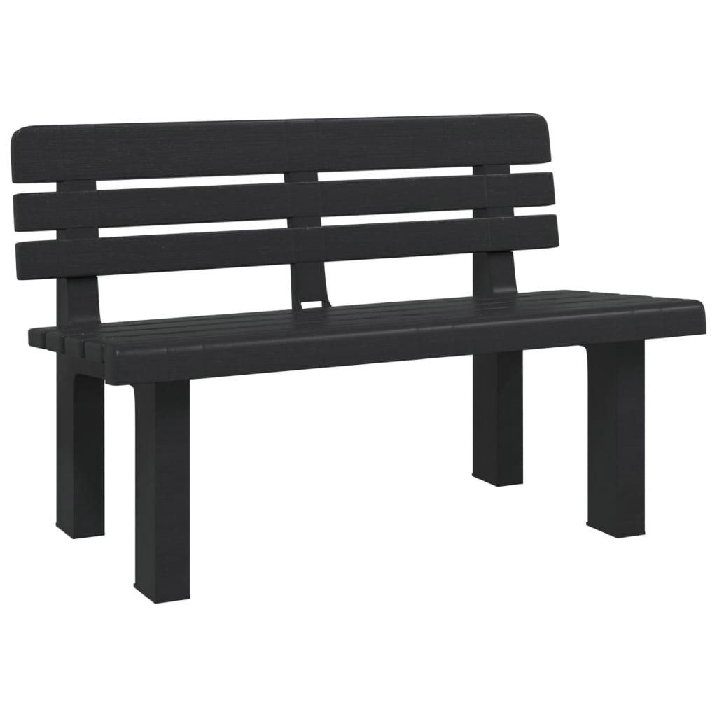 Zahradní Lavice 110 X 52 X 71 Cm Polypropylen