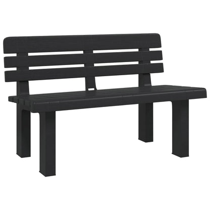 Zahradní Lavice 110 X 52 X 71 Cm Polypropylen