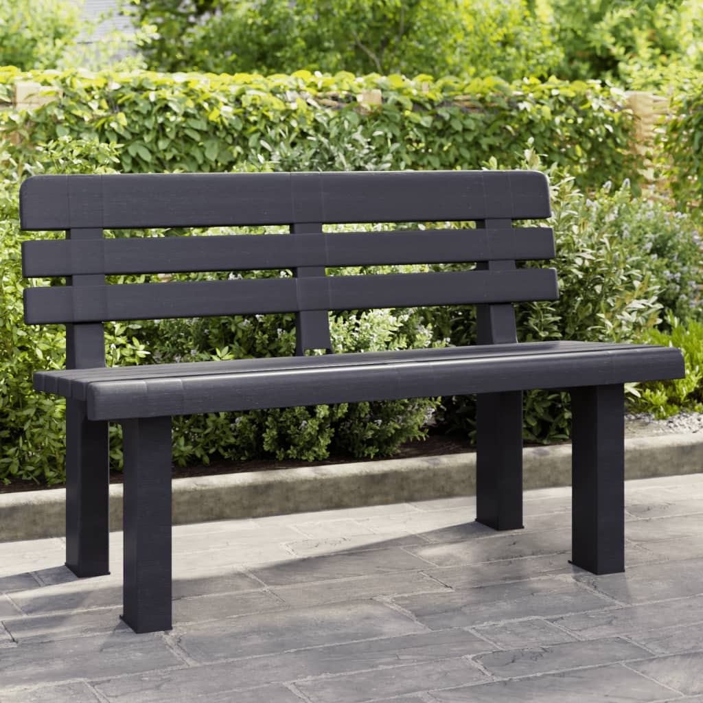 Zahradní Lavice 110 X 52 X 71 Cm Polypropylen