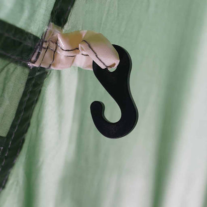 Kempingový Stan Týpí Pro 5 Osob Zelený Nepromokavý