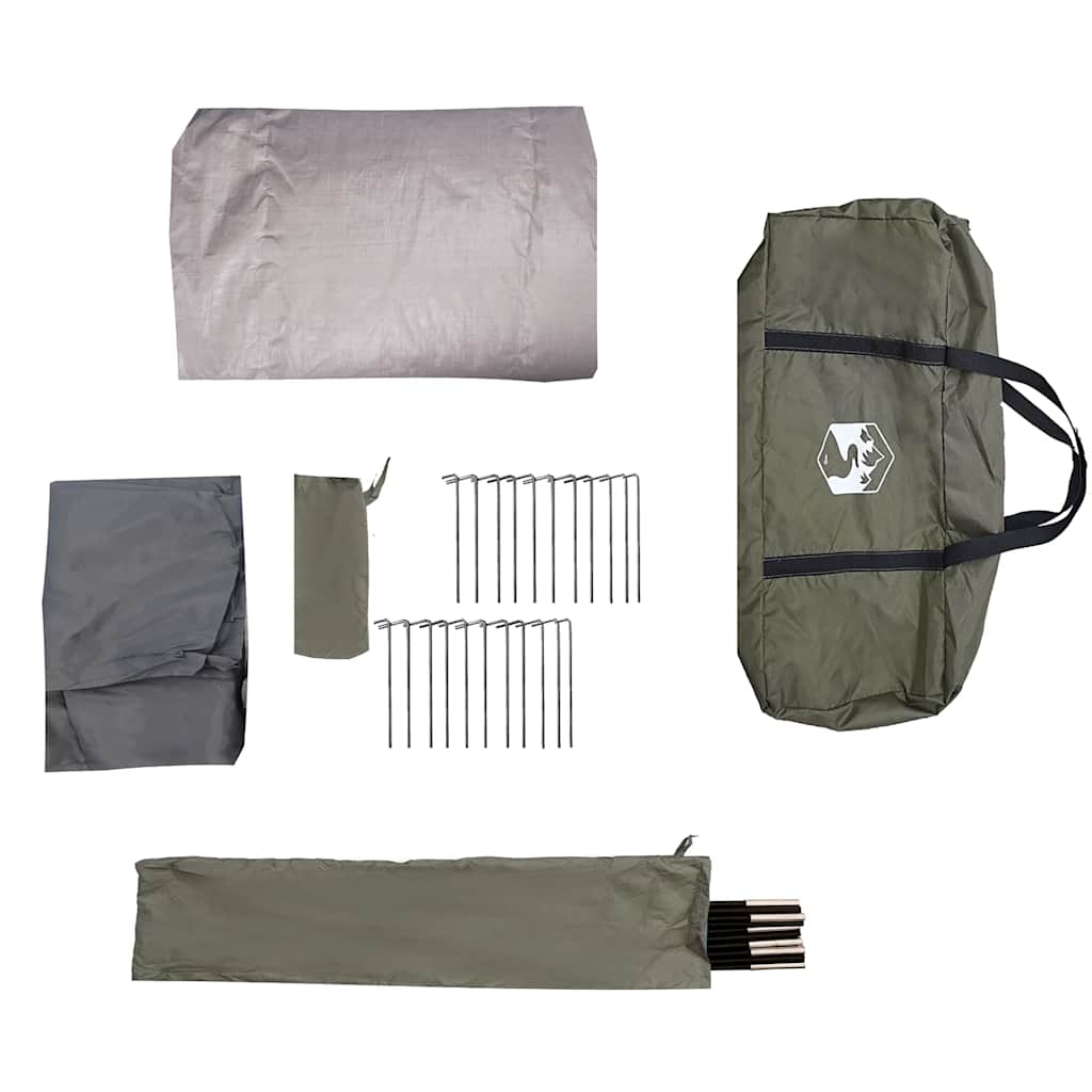 Rodinný Stan Tunel Pro Olivově Zelený Nepromokavý