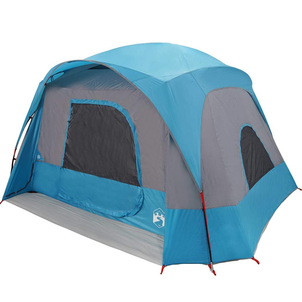 Rodinný Stan Pro 6 Osob Modrý Nepromokavý