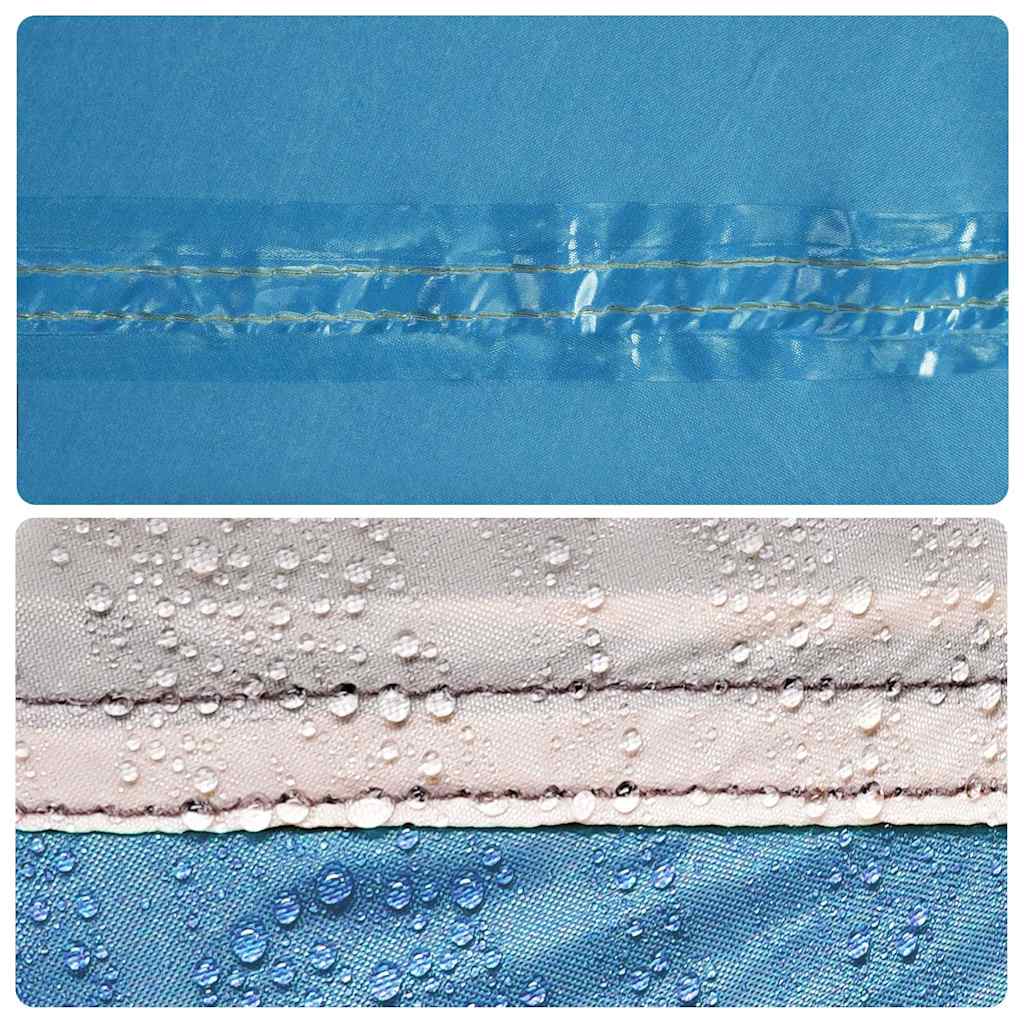 Rodinný Stan Pro 6 Osob Modrý Nepromokavý