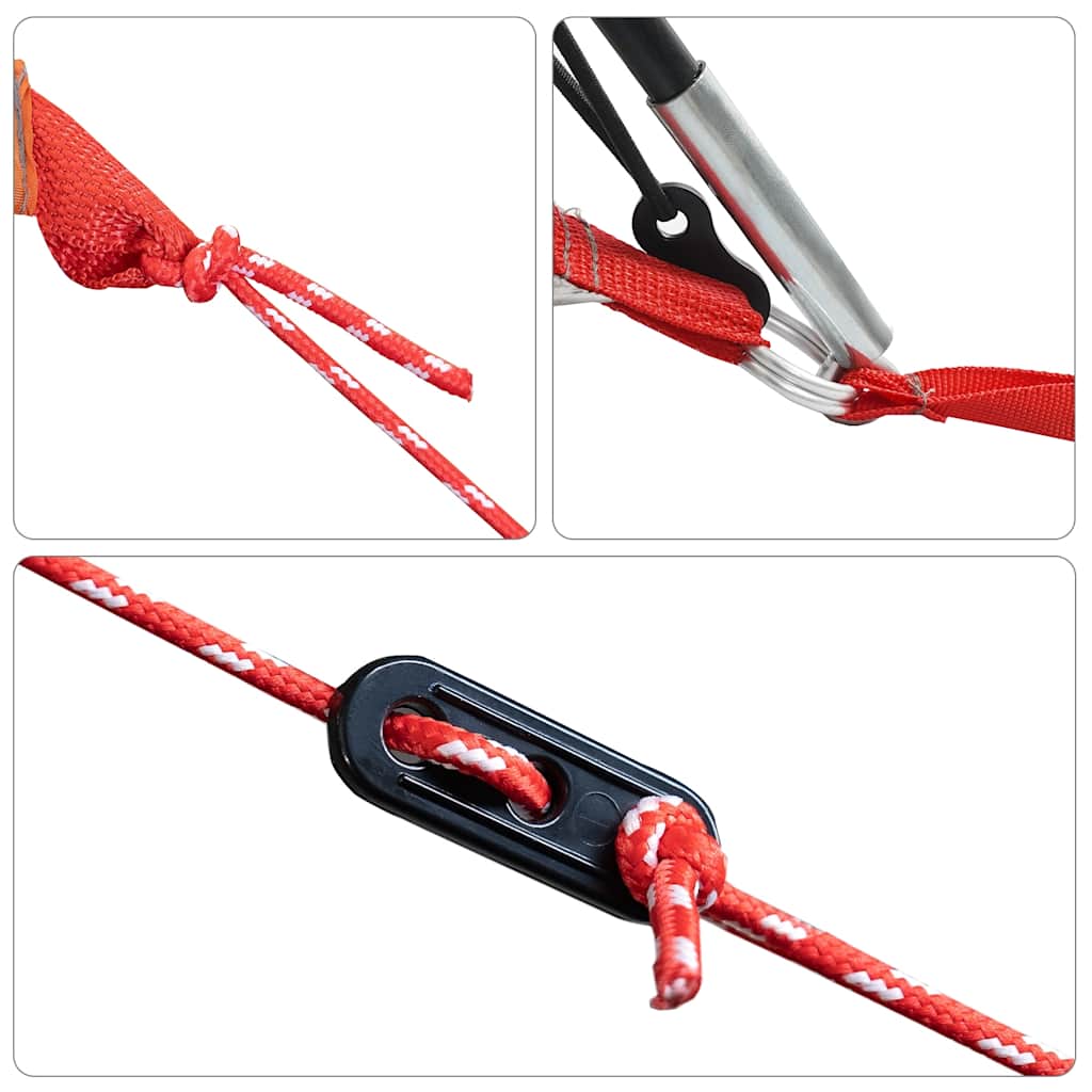 Kempinkový Stan S Verandou Dome Pro 5 Osoby Zelený Nepromokavý