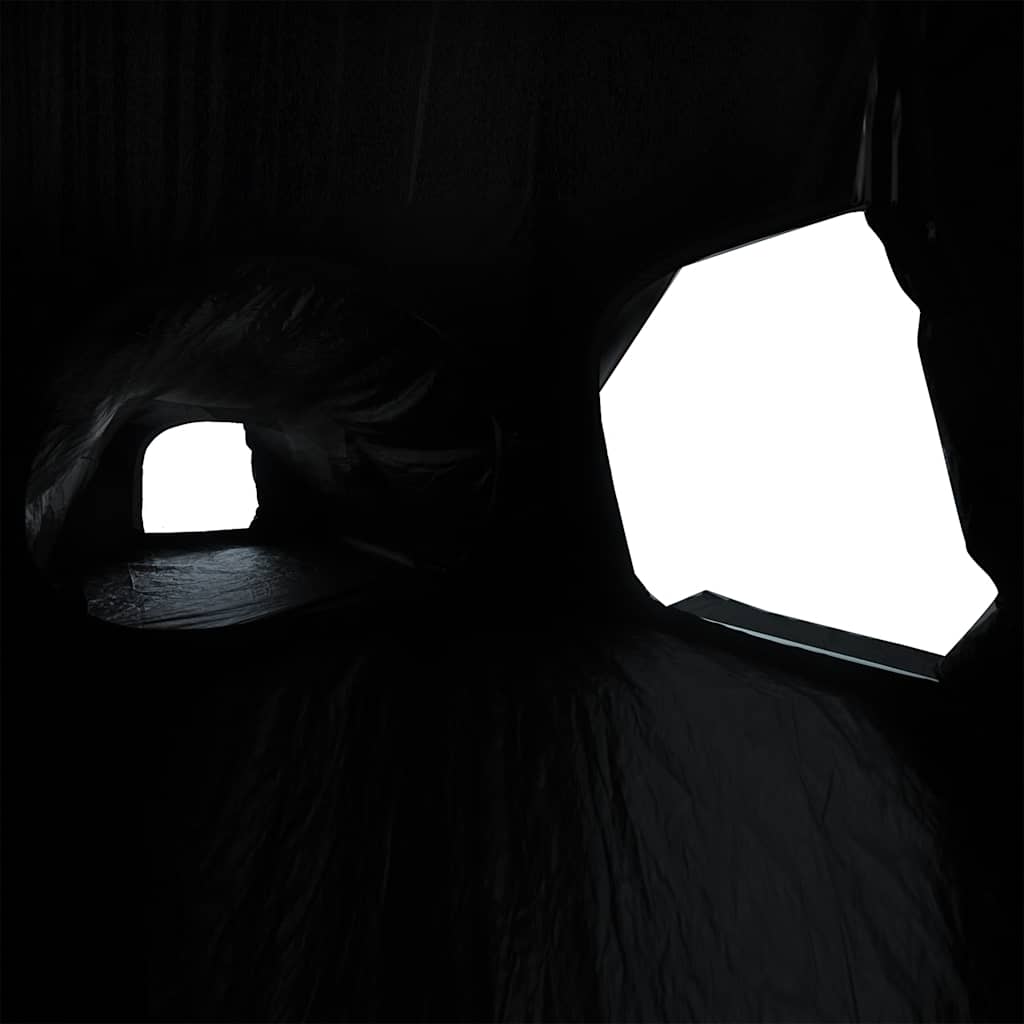 Kempingový Stan Pro 5 Osoby Bílý Zatemňovací Látka Nepromokavý