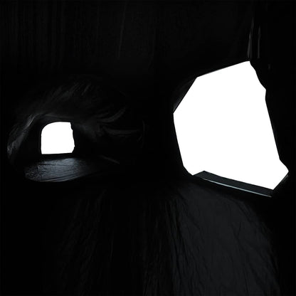 Kempingový Stan Pro 5 Osoby Bílý Zatemňovací Látka Nepromokavý