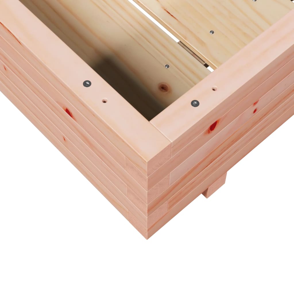 Zahradní Truhlík 90 X 90 X 26,5 Cm Masivní Dřevo Douglasky