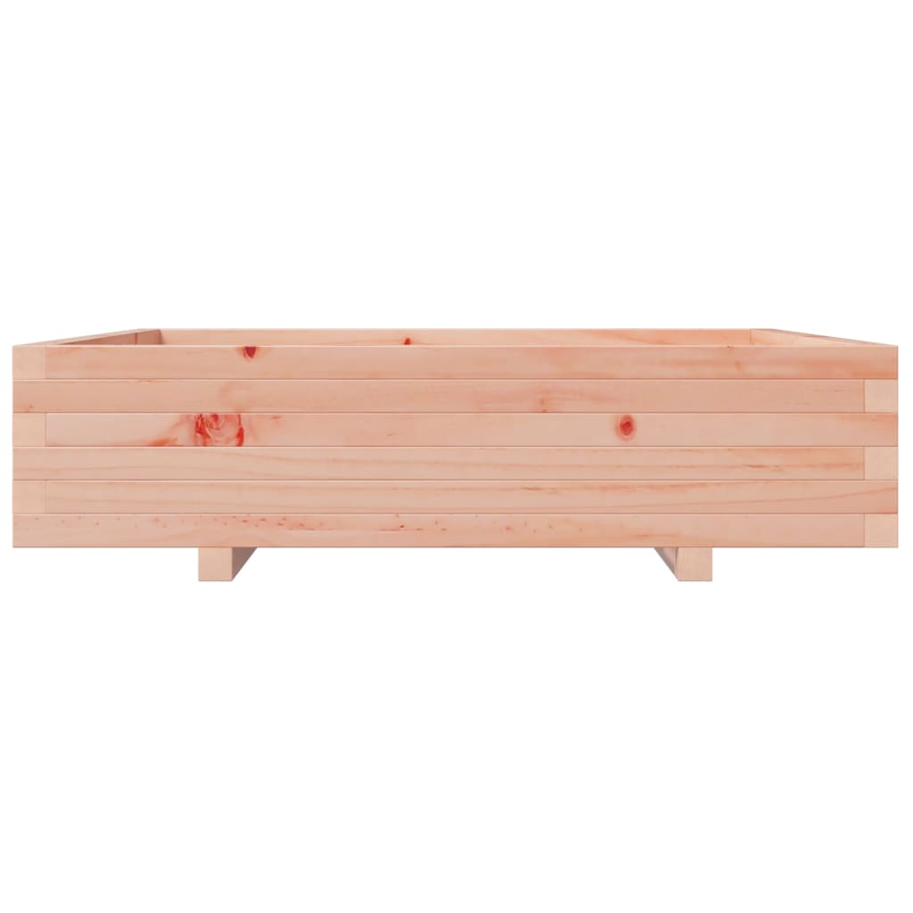 Zahradní Truhlík 100 X 100 X 26,5 Cm Masivní Dřevo Douglasky Přírodně Impregnované
