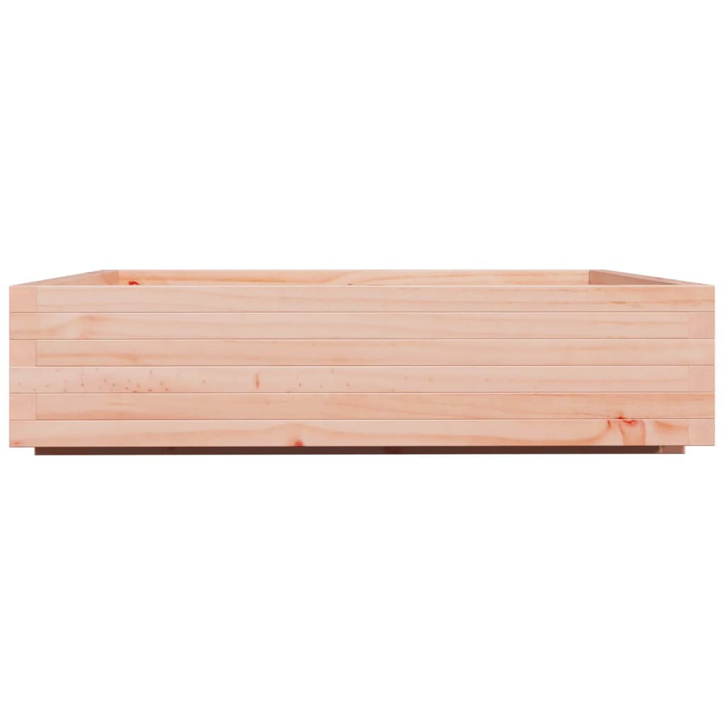 Zahradní Truhlík 100 X 100 X 26,5 Cm Masivní Dřevo Douglasky Přírodně Impregnované