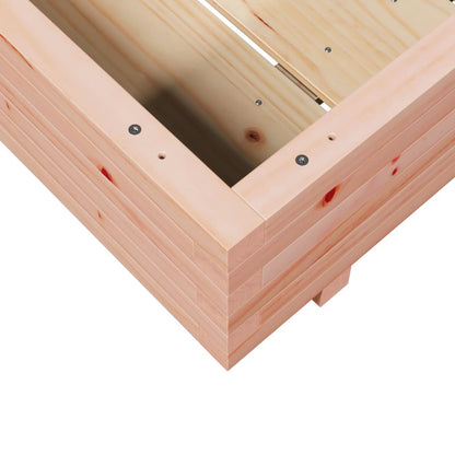 Zahradní Truhlík 100 X 100 X 26,5 Cm Masivní Dřevo Douglasky Přírodně Impregnované