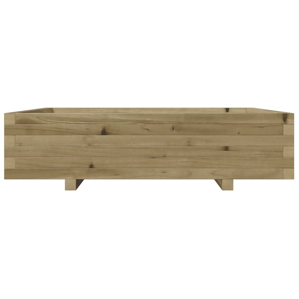 Zahradní Truhlík 100 X 100 X 26,5 Cm Impregnované Borové Dřevo