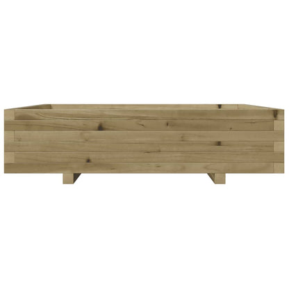 Zahradní Truhlík 100 X 100 X 26,5 Cm Impregnované Borové Dřevo