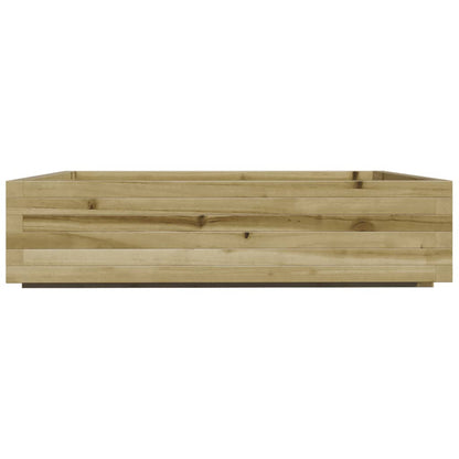 Zahradní Truhlík 100 X 100 X 26,5 Cm Impregnované Borové Dřevo