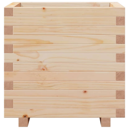 Zahradní Truhlík 50 X 50 X 49,5 Cm Masivní Borové Dřevo