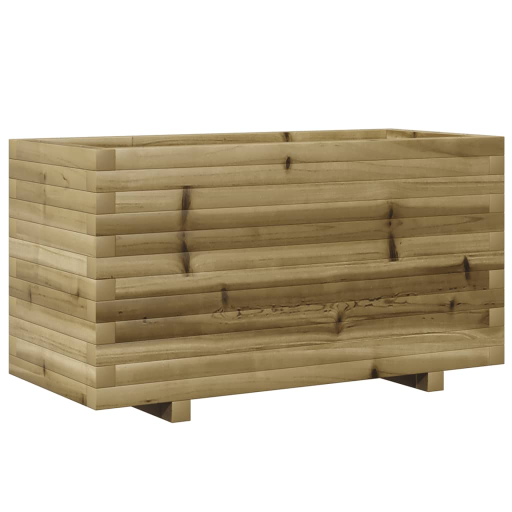 Zahradní Truhlík 90 X 40 X 49,5 Cm Impregnované Borové Dřevo