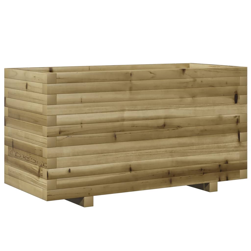 Zahradní Truhlík 90 X 40 X 49,5 Cm Impregnované Borové Dřevo
