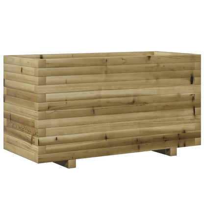 Zahradní Truhlík 90 X 40 X 49,5 Cm Impregnované Borové Dřevo