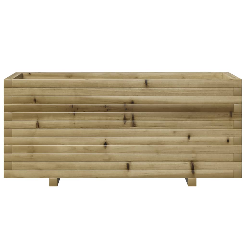 Zahradní Truhlík 110 X 40 X 49,5 Cm Impregnované Borové Dřevo