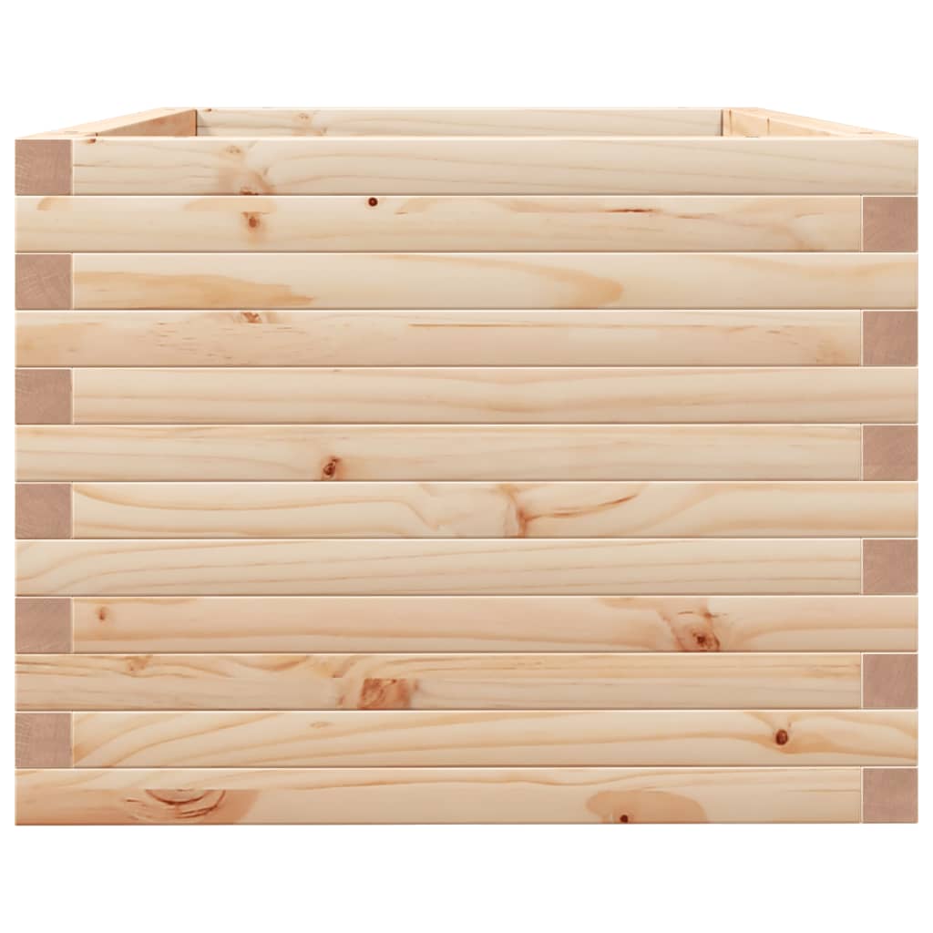 Zahradní Truhlík 90 X 60 X 49,5 Cm Masivní Borové Dřevo