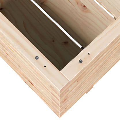 Zahradní Truhlík 90 X 60 X 49,5 Cm Masivní Borové Dřevo