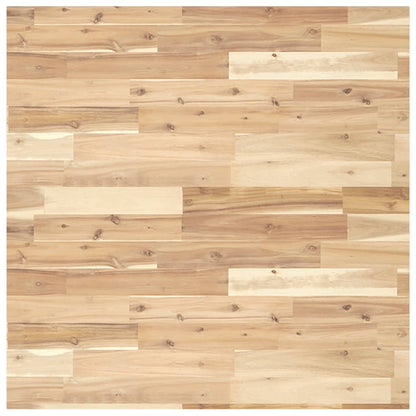 Stolní Deska Čtvercová 90 X 90 X 2 Cm Masivní Akáciové Dřevo