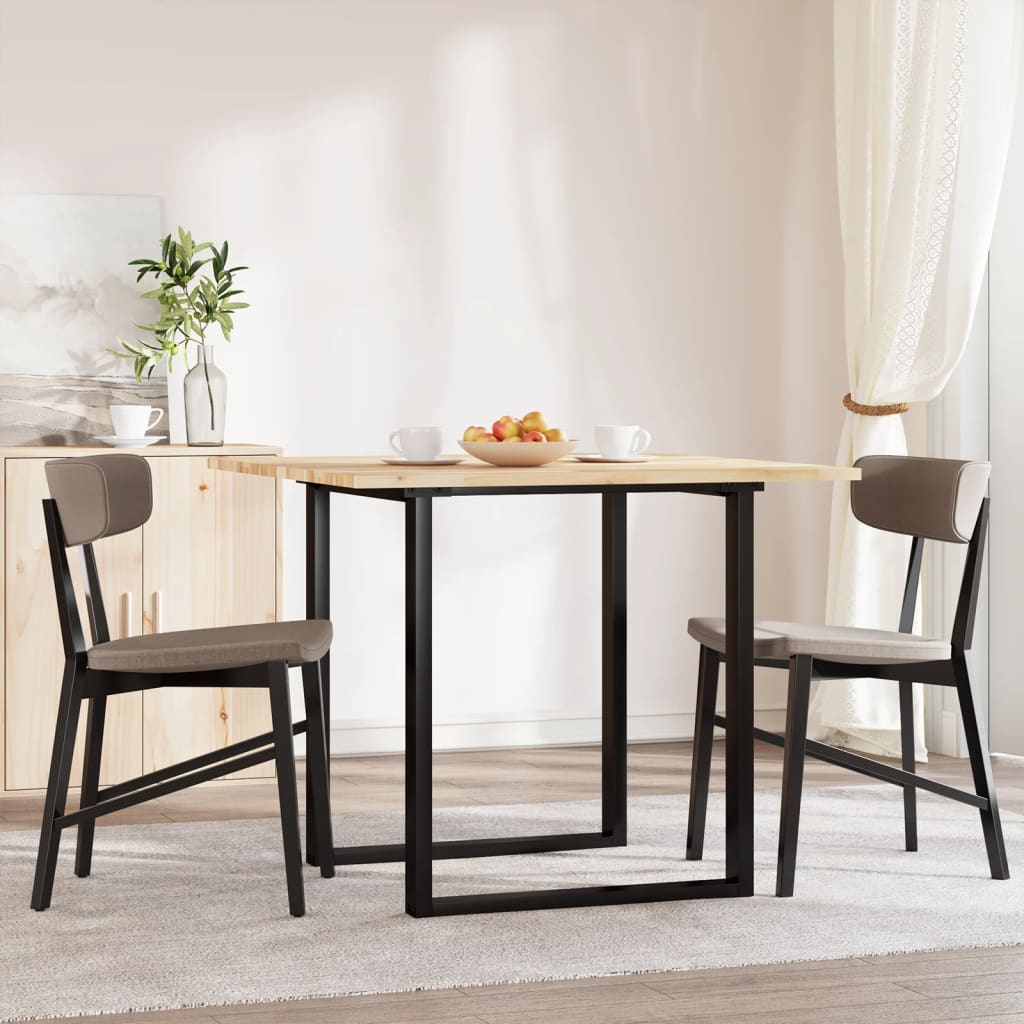 Stolní Deska Čtvercová 90 X 90 X 2 Cm Masivní Akáciové Dřevo