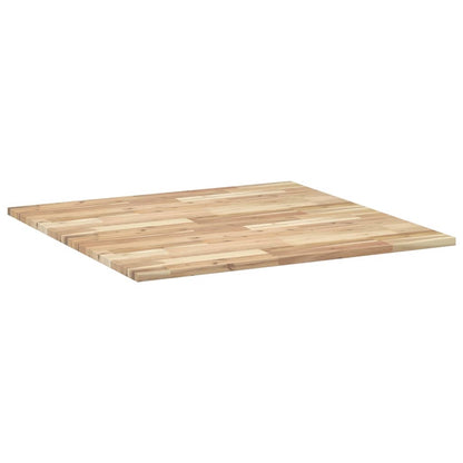 Stolní Deska Čtvercová 90 X 90 X 2 Cm Masivní Akáciové Dřevo