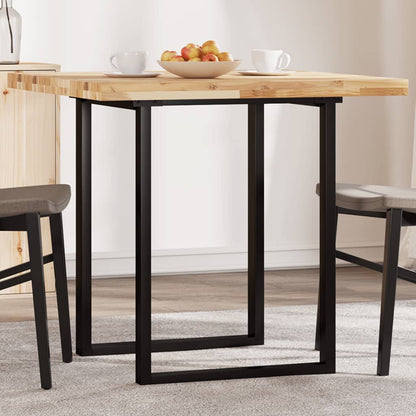 Stolní Deska Čtvercová 80 X 80 X 4 Cm Masivní Akáciové Dřevo