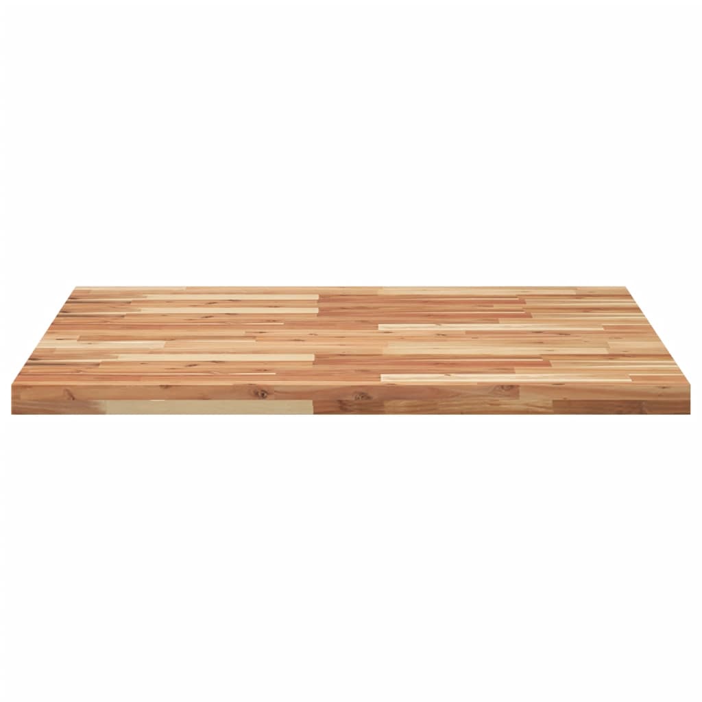 Stolní Deska Čtvercová 90 X 90 X 4 Cm Masivní Akáciové Dřevo