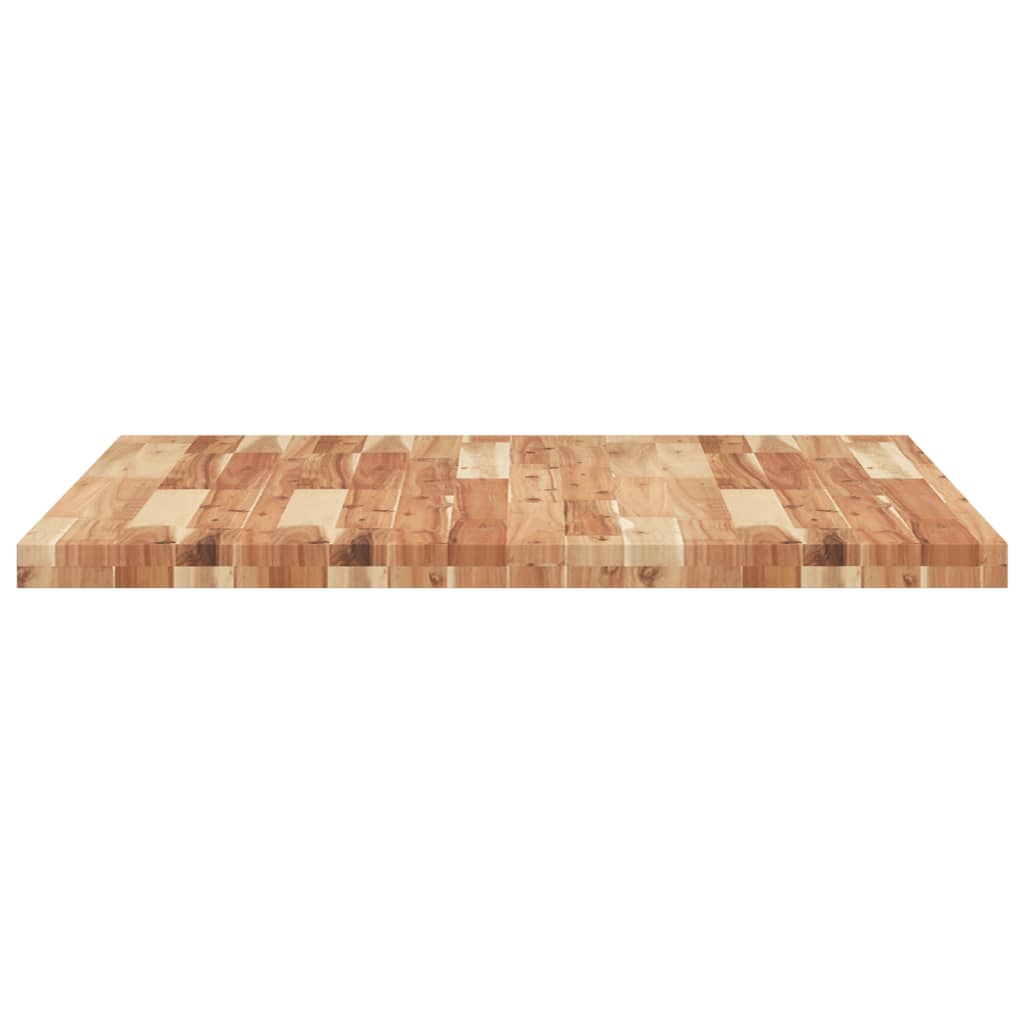 Stolní Deska Čtvercová 90 X 90 X 4 Cm Masivní Akáciové Dřevo