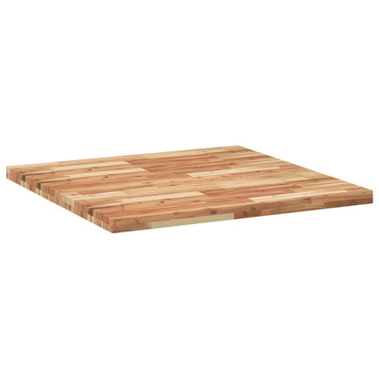 Stolní Deska Čtvercová 90 X 90 X 4 Cm Masivní Akáciové Dřevo