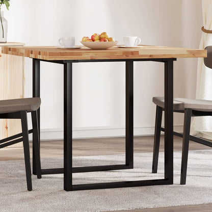 Stolní Deska Čtvercová 90 X 90 X 4 Cm Masivní Akáciové Dřevo