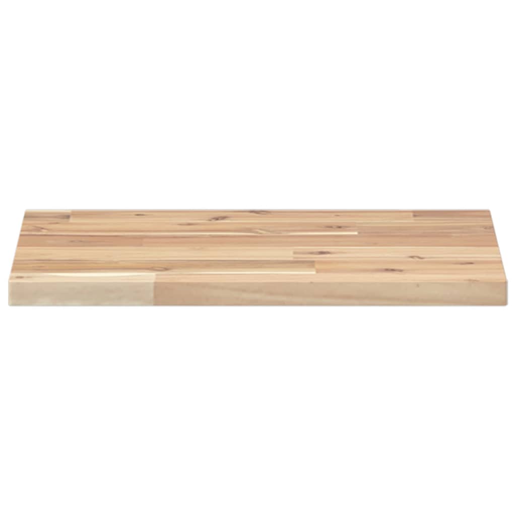 Stolní Deska 40 X 30 X 2 Cm Obdélníková Masivní Akáciové Dřevo