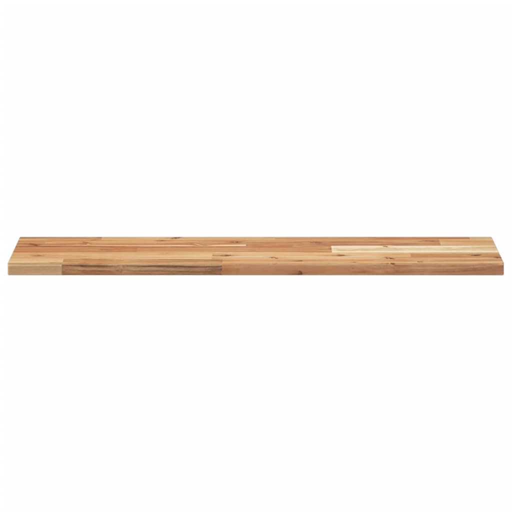 Stolní Deska Obdélníková 80 X 20 X 2 Cm Masivní Akáciové Dřevo