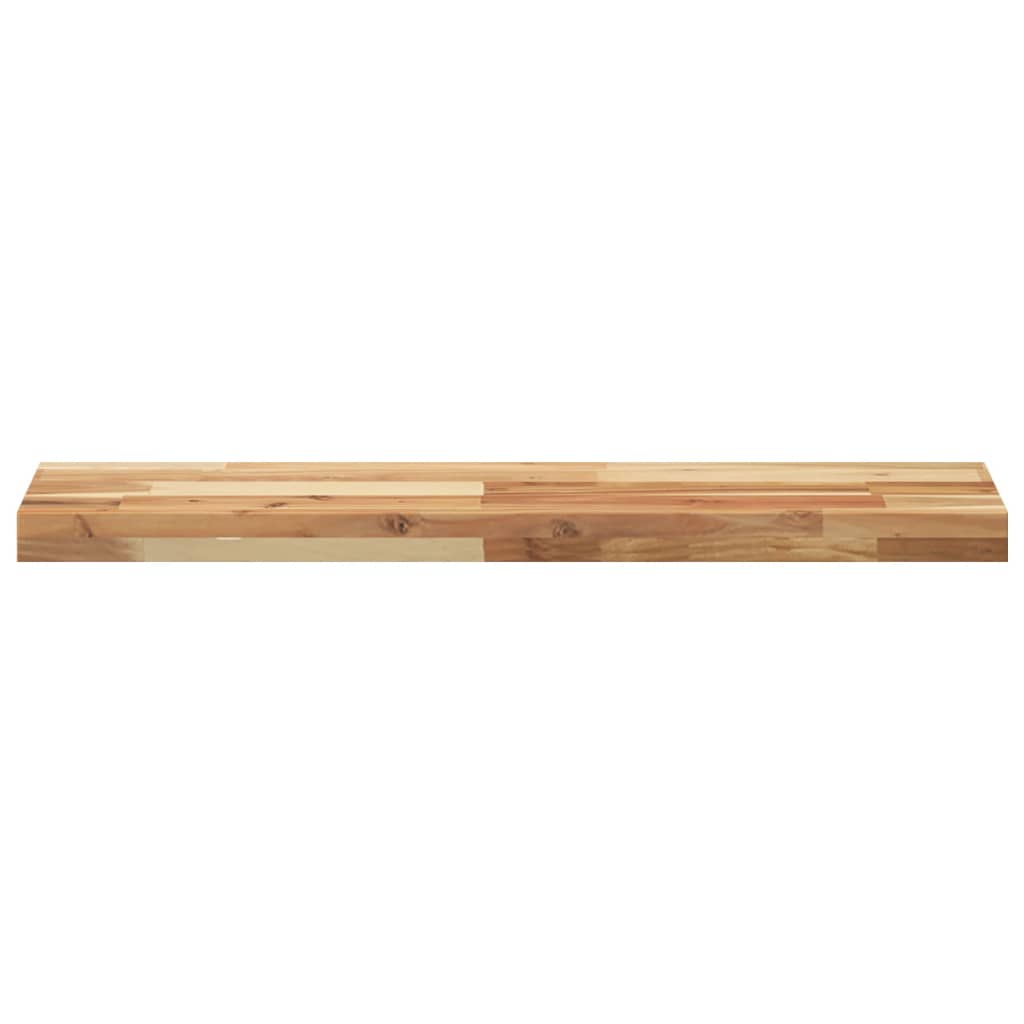 Stolní Deska 80 X 20 X 4 Cm Obdélníková Masivní Akáciové Dřevo