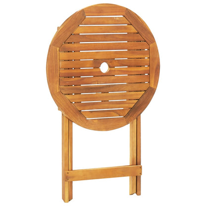 3Dílný Bistro Set Černý Polyratan A Masivní Dřevo