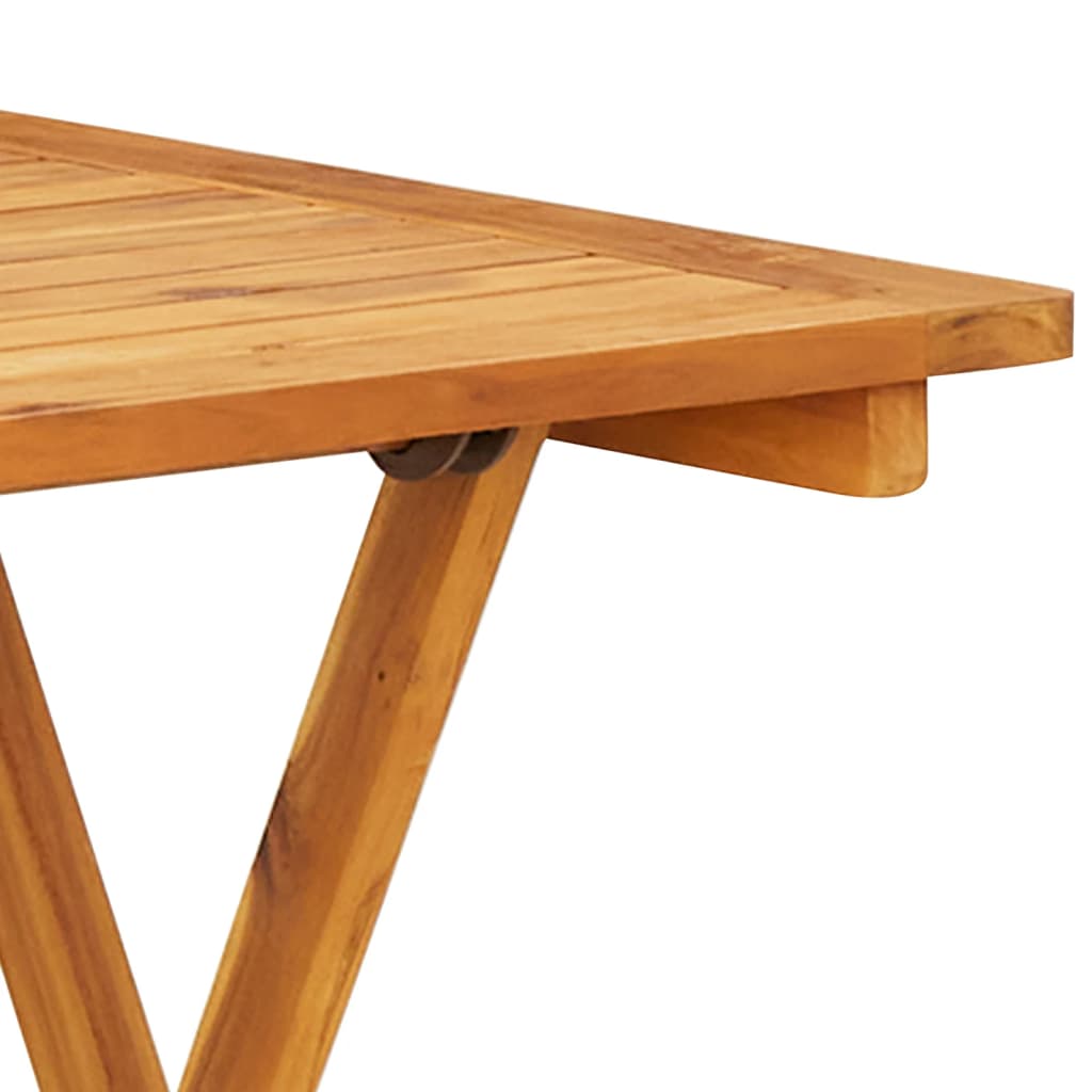 3Dílný Bistro Set Béžový Polypropylen A Masivní Dřevo