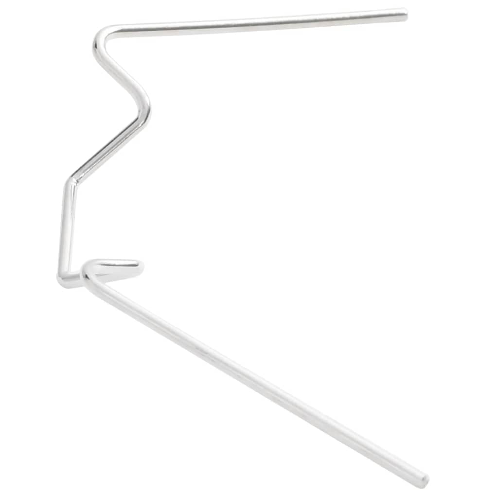 Skleníkové Klipy 50 Ks Typ W Pozinkovaná Ocel