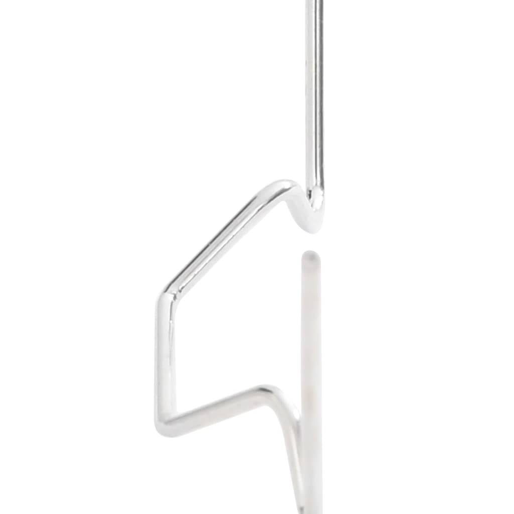 Skleníkové Klipy 50 Ks Typ W Pozinkovaná Ocel