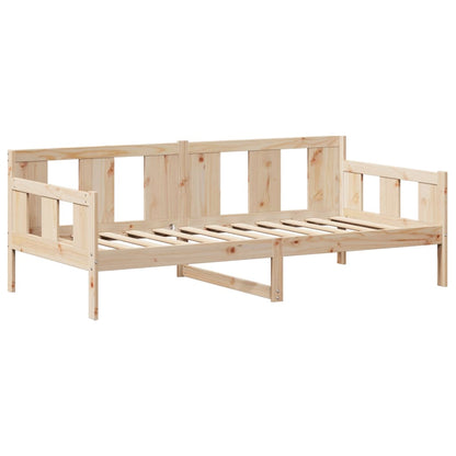 Válenda Se Střechou 90 X 200 Cm Masivní Borové Dřevo