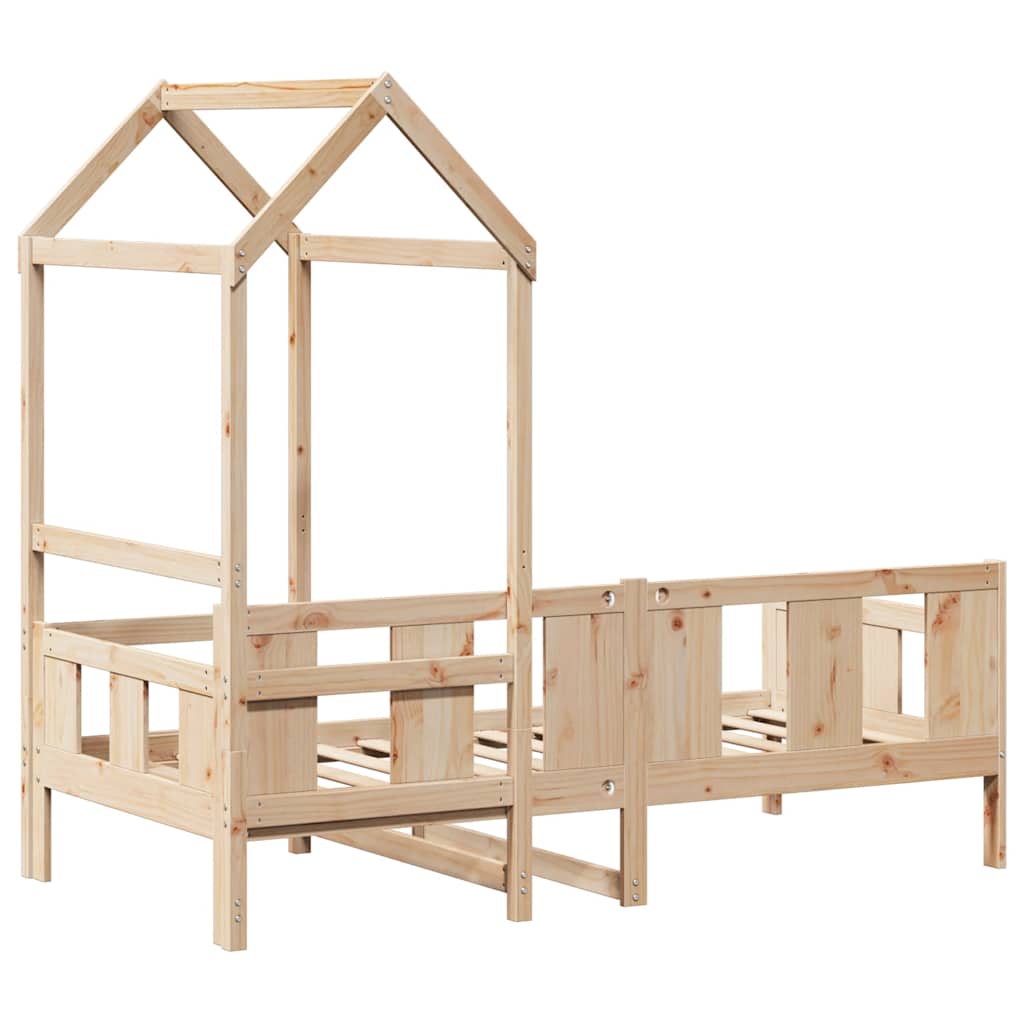 Válenda Se Střechou Masivní Borové Dřevo