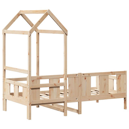 Válenda Se Střechou Masivní Borové Dřevo