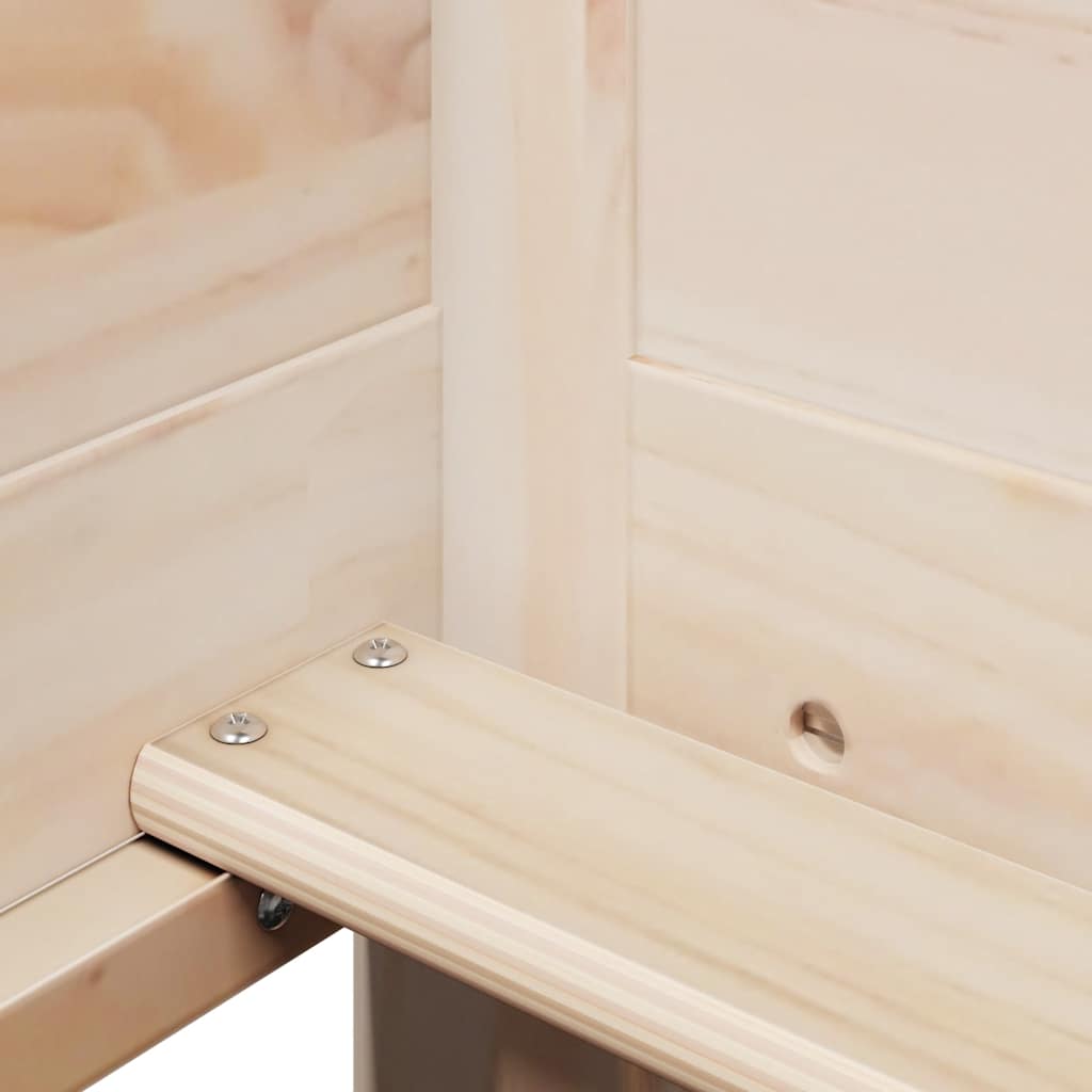 Válenda Se Střechou Masivní Borové Dřevo