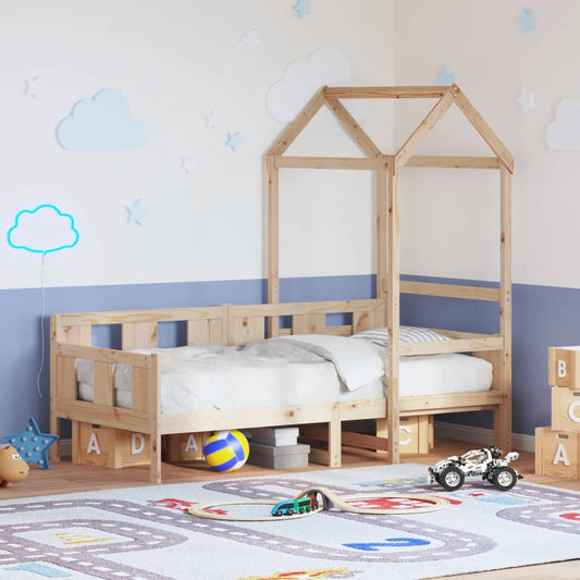 Válenda Se Střechou Masivní Borové Dřevo