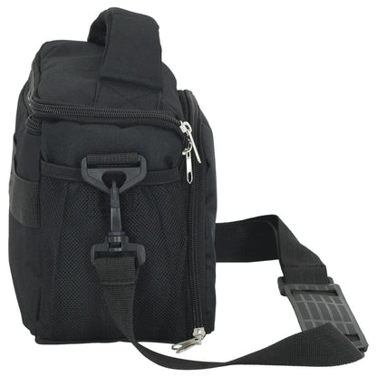 Brašna Na Fotoaparát S Nepromokavým Obalem Černá Tkanina Oxford