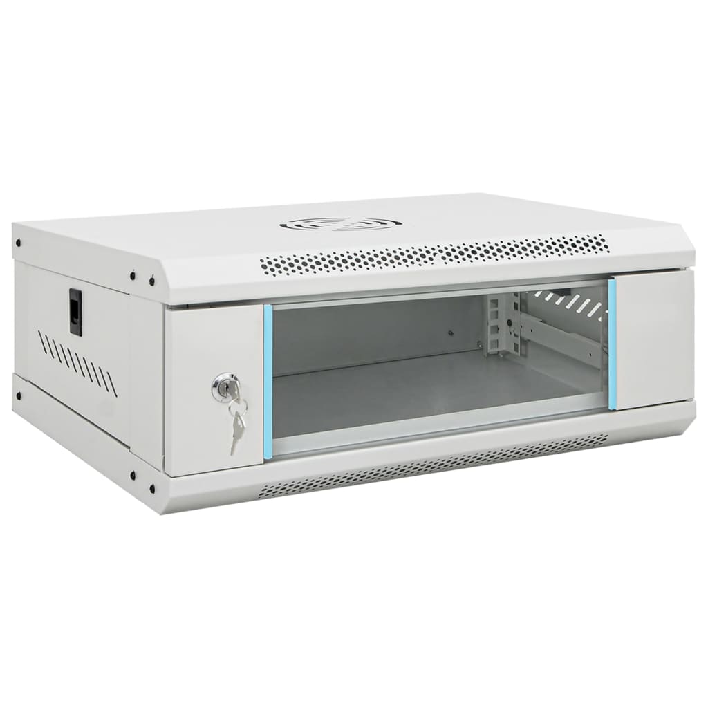 Nástěnná Síťová Rozvodná Skříň 9U 19" Ip20