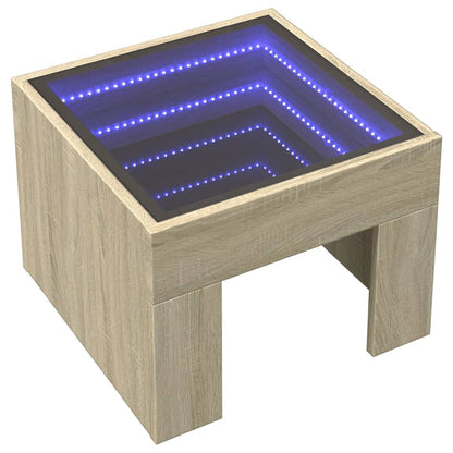 Konferenční Stolek S Infinity Led 40 X 40 X 30 Cm